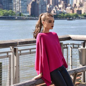 Studded fashion luxurious poncho